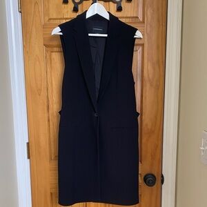 Club Monaco Long Blazer Vest